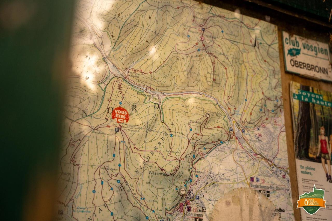 Gite O Gre Des Vosges 5 Etoiles Oberbronn, Vosges Du Nord מראה חיצוני תמונה
